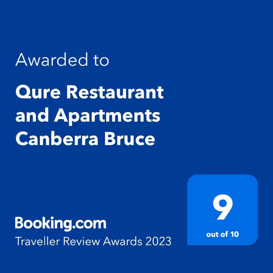 Qure Restaurant And Apartments Canberra Bruce Eksteriør billede